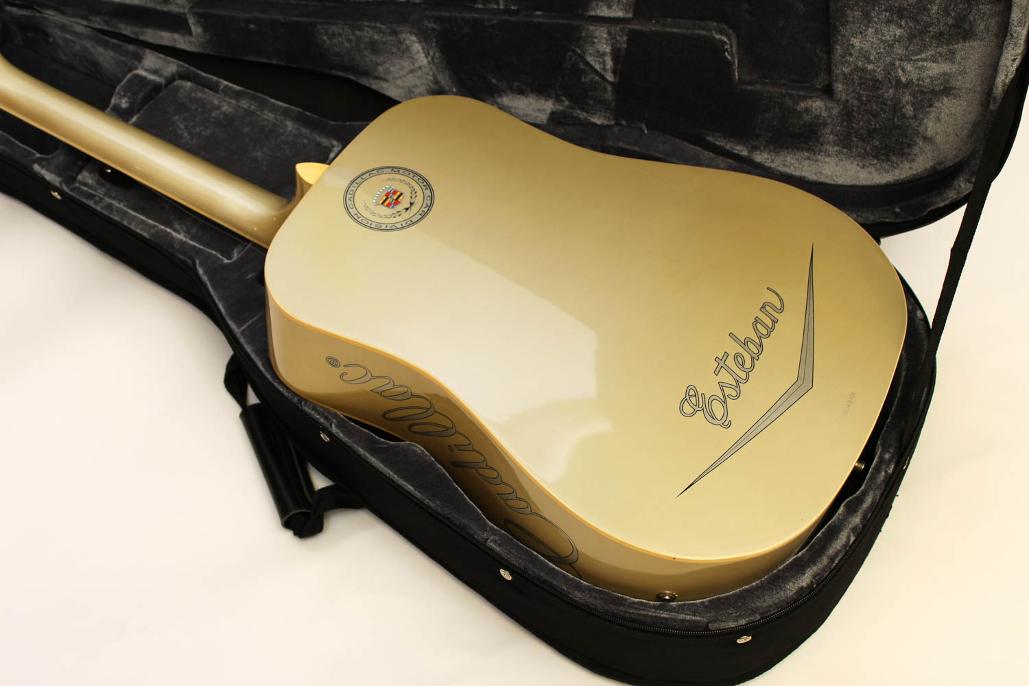 Limited Edition Esteban Cadillac Acoustic/Electric Guitar with Case EBTH